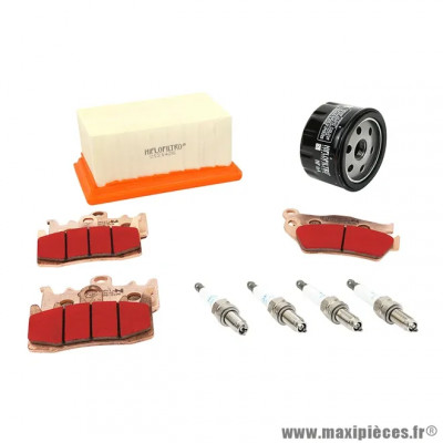Plaquettes de frein 9 pièces adaptable BMW R 1200 Nine-T 2013+2023