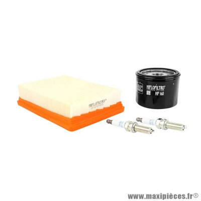 Kit entretien moto adaptable pack 4 pièces BMW R 1250 GS, GS ADVENTURE, R, RS, RT 2019+2024