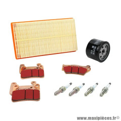 Plaquettes de frein 9 pièces adaptable BMW S 1000 XR 2020+ métal Fritte