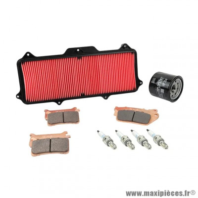 Plaquettes de frein 9 pièces adaptable Honda 1000 CB R 2018+ - Sélection P2R Premium