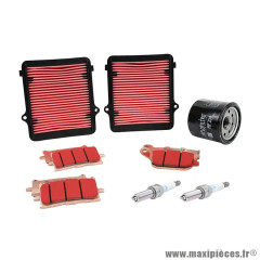 Plaquettes de frein 8 pièces adaptable Honda 1000 CRF Africa Twin 2016-2019