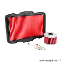 Kit entretien moto adaptable pack 3 pièces HONDA 125 CBF 2015+2020
