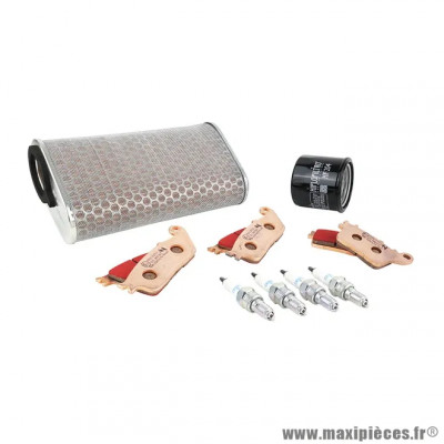 Plaquettes de frein 9 pièces adaptable Honda 600 CB F Hornet 2007-2010