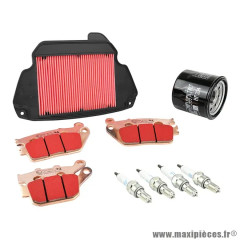 Plaquettes de frein 9 pièces adaptable Honda 650 CB F 2014-2018, CBR F 2014-2018