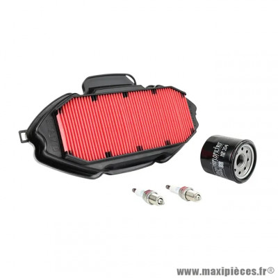 Kit entretien moto adaptable pack 4 pièces 750 NC X, NC X DCT 2014+2020, NC D INTEGRA 2014+2019, 700 INTEGRA 2011+2013