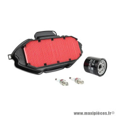 Kit entretien moto adaptable pack 4 pièces 750 NC X, NC X DCT 2014+2020, NC D INTEGRA 2014+2019, 700 INTEGRA 2011+2013