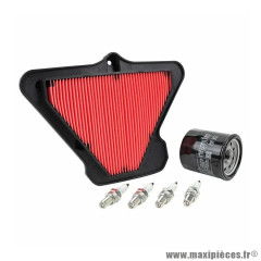 Kit entretien moto adaptable 6 pièces Kawasaki 1000 ZX-10R Ninja 2011-2015, ZX-10R Ninja ABS 2012+