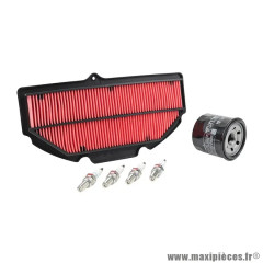 Kit entretien moto adaptable 6 pièces Suzuki 1000 GSX-S 2015+, 1000 GSX-S KATANA 2020+, 950 GSX-S 2022+, 1000 GSX-S GT 2022+