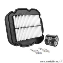 Kit entretien moto adaptable pack 4 pièces SUZUKI 650 DL V-STROM 2004+2016