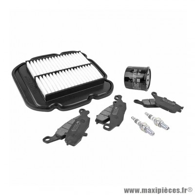 Plaquettes de frein 7 pièces adaptable Suzuki 650 DL V-Strom 2004-2016