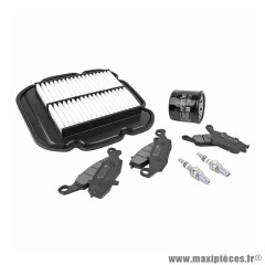 Plaquettes de frein 7 pièces adaptable Suzuki 650 DL V-Strom 2004-2016