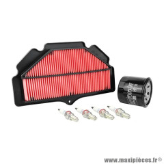Kit entretien moto adaptable pack 6 pièces SUZUKI 750 GSR 2011-2016 GSX-S 750 2017-2021