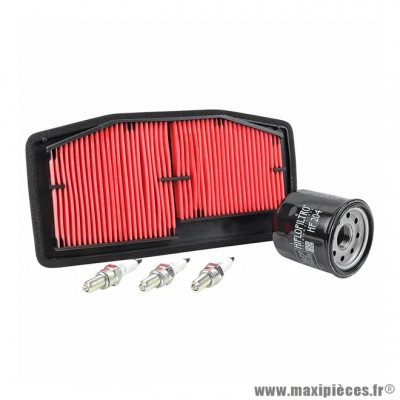 Kit entretien moto adaptable 765 STREET TRIPLE R, RS, S 2017+ (Pack 5 pièces)