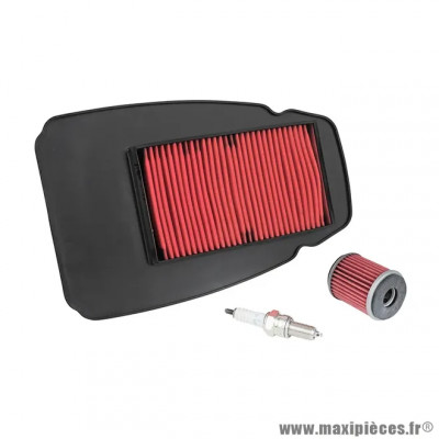 Kit entretien moto adaptable pack 3 pièces MT-125 2020+, YZF-R125 2019+, XSR 125 2021+