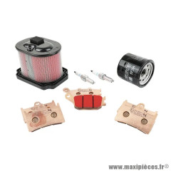 Plaquettes de frein 7 pièces - Sélection P2R Premium - Adaptable Yamaha MT-07 2014+, Tracer 2016+, XSR 2016+