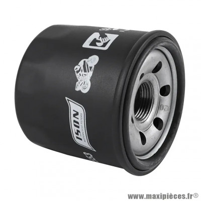 Filtre à huile moto adaptable 65x65 mm (ÉQUIVALENT HF553)
