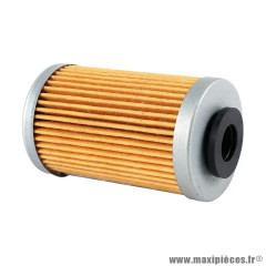Filtre à huile moto adaptable 41x69mm équivalent HF655 KTM 250 EXC 2000-2012, 450 EXC 2012-2014, 450 SMR 2013+, 650 SUPERMOTO 2007+, Husqvarna 450 FC 2016+, 450 FE 2014+