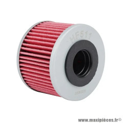 Filtre à huile Moto adaptable HIFLOFILTRO HF511 Royal Enfield 350 Meteor 2021+, Classic 2021+