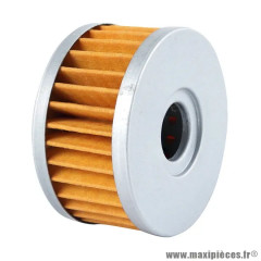 Filtre à huile moto adaptable 60x33mm équivalent HF136 Suzuki 250 DR, Intruder, 350 DR