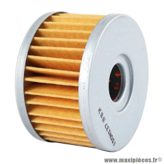 Filtre à huile moto adaptable 60x37mm équivalent HF137 Suzuki DR 500, DR 600, DR 650, DR 800
