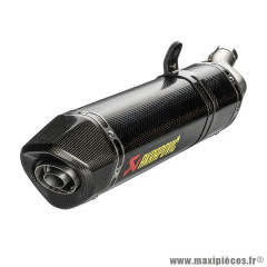 POT MOTO (S-H5SO5-HRC) (HOMOLOGUE CE) SILENCIEUX SEUL CARBONE HONDA 500 CB F 2016+2024, CB HORNET 2024+, 400-500 CB X 2016+2024