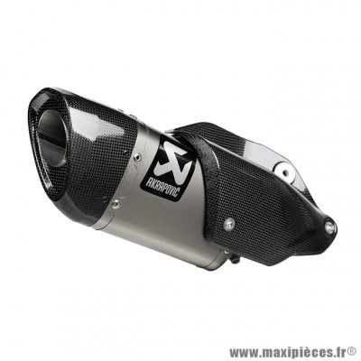 Pot moto Akrapovic silencieux carbone S-S10SO19-HAPT pour Suzuki 1000 GSX-S GX 2024+, 1000 GSX-S 2021+