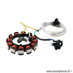 Stator allumage adaptable 12 pôles MBK 50 Nitro 2004+, Ovetto 2002+, Yamaha 50 Aerox 2004+, Neo's 2002+