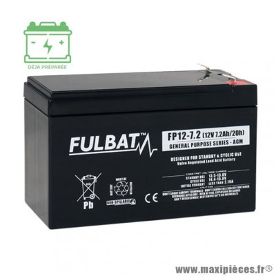 Batterie AGM 12V 7.2Ah FP12-7.2