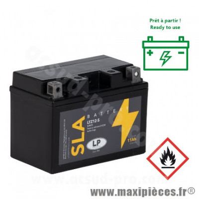 Batterie 12V-11A SANS ENTRETIEN SLA TECHNOLOGIE AGM (YTZ12S)