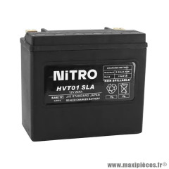 Batterie 12V 18 Ah HVT 01 NITRO SLA AGM SANS ENTRETIEN PRETE A L'EMPLOI