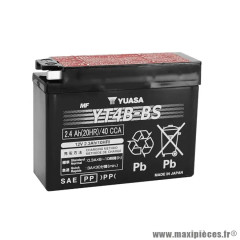 Batterie 12V 2,4 Ah YT4B-BS SANS ENTRETIEN LIVREE AVEC PACK ACIDE