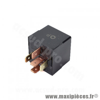 Relais de démarreur 12V 30A (OEM 641933) pour scooter adaptable Piaggio, Aprilia, Gilera, Vespa