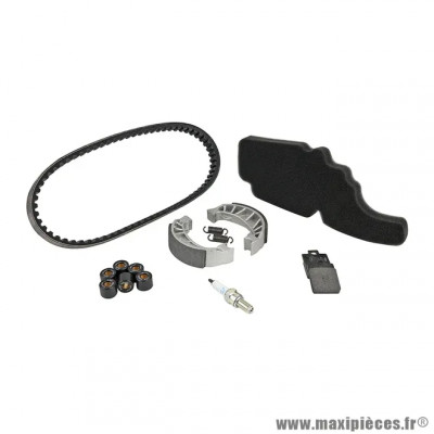 KIT ENTRETIEN SCOOT ADAPTABLE 6 PIECES PIAGGIO 50 VESPA LX 4T 2005-2009