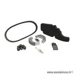 KIT ENTRETIEN SCOOT ADAPTABLE 6 PIECES PIAGGIO 50 VESPA LX 4T 2005-2009