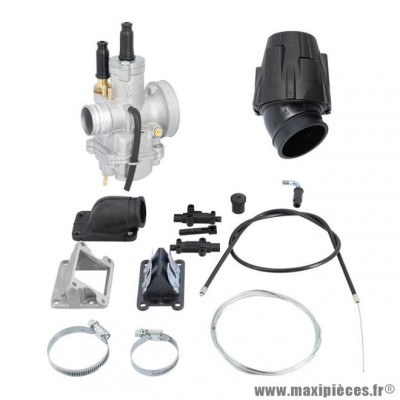 Carburateur scooter Polini kit complet pour Booster/BWS (départ, graissage, câble de starter)