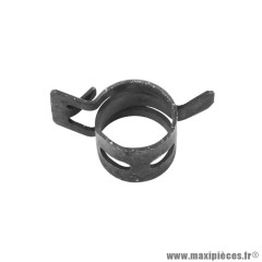 Collier ressort noir pour durite diamètre 15 à 17 mm (vendu à l'unité)