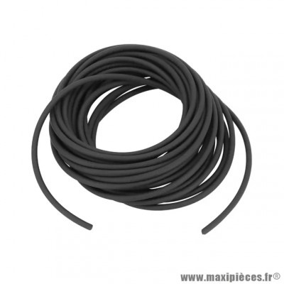 Durite essence élastomère 3x6 spéciale hydrocarbures noir (rouleau 10m)