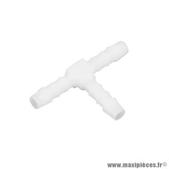 Raccord de durite essence 5 mm en T