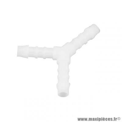 Raccord de durite essence 6 mm en Y