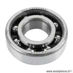 Roulement d'embiellage 6204 TN9-C3 cage polyamide adaptable MBK 50 Booster, Yamaha 50 BWS, Derbi 50 Senda, Peugeot 50 Ludix, 103-CPI 50 Aragon, Oliver-Keeway 50 Focus