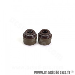 Joint/Bague de soupape 436438 (Paire) Piaggio Zip 50 II AC 4T 2000-2020, Piaggio 50 Fly, Liberty, Vespa LX, Primavera, Vespa-S, Sprint, Aprilia 50 Scarabeo, Sport-City