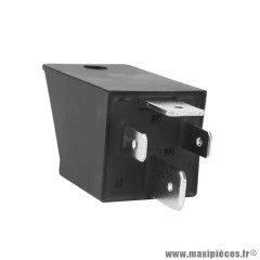 Relais de démarreur adaptable 12V 80A Piaggio 50 Zip, Typhoon, Fly, Liberty, NRG, Vespa LX, Gilera 50 Stalker, Aprilia 50 SR, 125 Piaggio X8, Vespa GTS (OEM: 58115R)