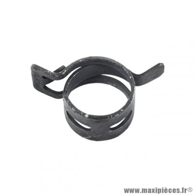 Collier ressort noir pour durite diamètre 19 à 21 mm (vendu à l'unité)