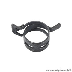 Collier ressort noir pour durite diamètre 19 à 21 mm (vendu à l'unité)