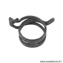 Collier ressort pour durite diamètre 22 à 24,5 mm noir (vendu à l'unité)