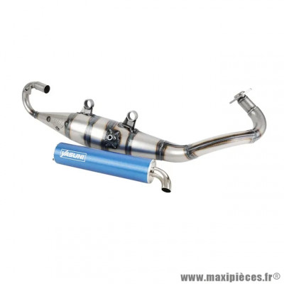 Pot scooter TUB420A verni bleu azur pour Piaggio 50 Zip 2T, Typhoon, NRG-Gilera 50 Stalker, Runner, DNA Yasuni