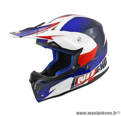 Casque moto cross NoEnd Defcon by OCD Tx696 taille S (T55-56) style patriot