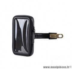 Support smartphone / iphone (10x16cm) écran 5.5 pouces, fixation rétroviseur