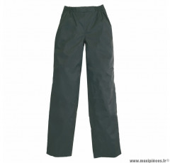 Pantalon de pluie doublé Tucano Diluvio taille 2XL avec ouverture latérale - couleur noir