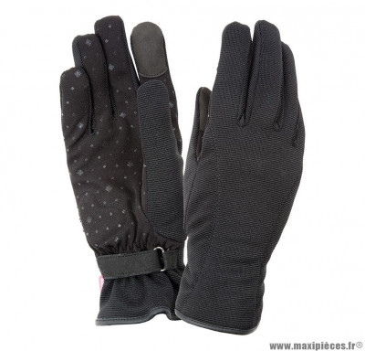 Gants moto femme automne-hiver Tucano New Mary Lady taille S (T7) couleur noir